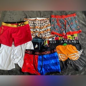 Bundle of Men’s Medium Name Brand Underwear